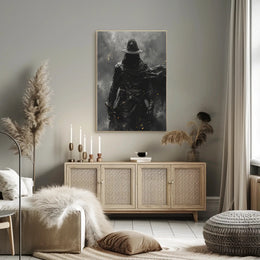 The Mysterious Wanderer Art Print Poster for Home Decor and Travel Enthusiasts PosterGoat
