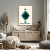 Virgin Islands Reflection Poster
