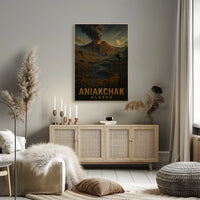 Aniakchak Volcano Alaska Poster