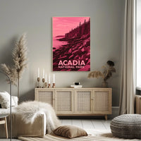 Acadia National Park Poster