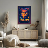 Idaho A Scenic Tribute Poster