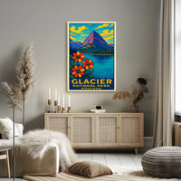 Glacier National Park Poster
