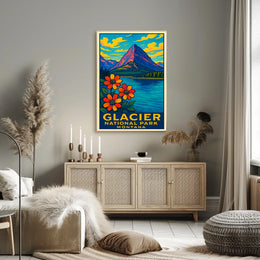 Glacier National Park Poster