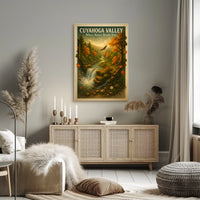 Cuyahoga Valley Where Nature Breaks Free Poster