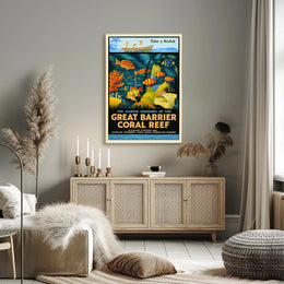 Marine Wonders of the Great Barrier Reef Poster PosterGoat