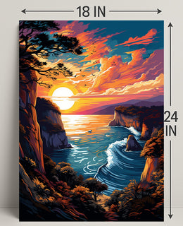 Sunset Serenity Poster