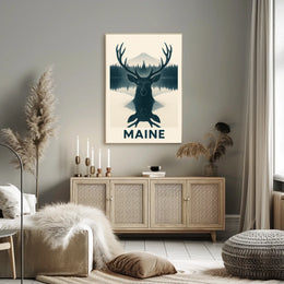 Maine Wilderness Poster