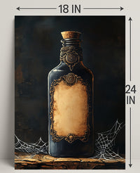 Mysterious Elixir Bottle Poster