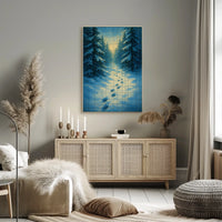 Winter Wonderland Pathway Poster