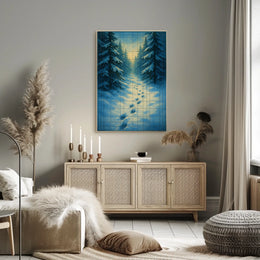 Winter Wonderland Pathway Poster