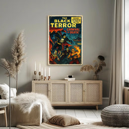The Black Terror - Carnival of Death Poster PosterGoat