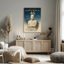 Joseph R. Biden Jr. 46th President Poster PosterGoat