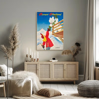 Berner Oberland Winter Adventure Poster