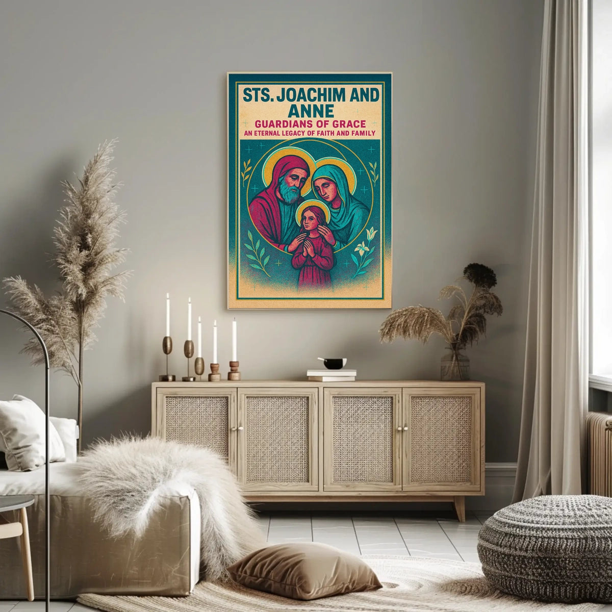 Guardians Of Grace Sts. Joachim And Poster
