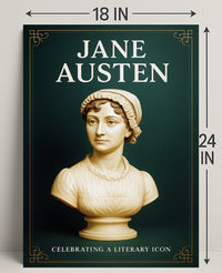Jane Austen Celebrating a Literary Icon Poster PosterGoat