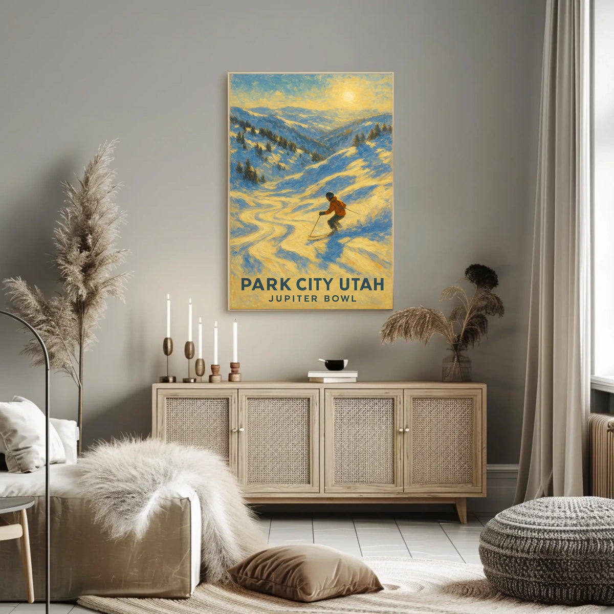 Park City Utah Jupiter Bowl Poster
