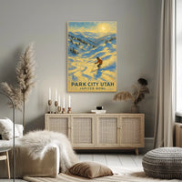 Park City Utah Jupiter Bowl Poster
