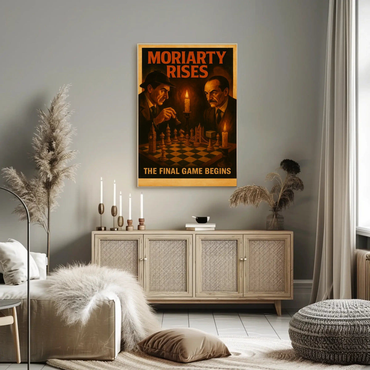 Moriarty Rises Poster