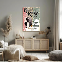Edward Reno Vintage Magic Performance Cultural Poster