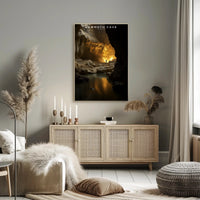 Mammoth Cave Travel Poster Vintage Cave Wall Art
