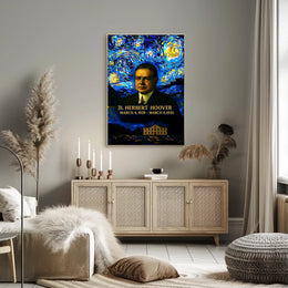 Herbert Hoover 31st President of the United States Presidential Masterpiece Series Poster