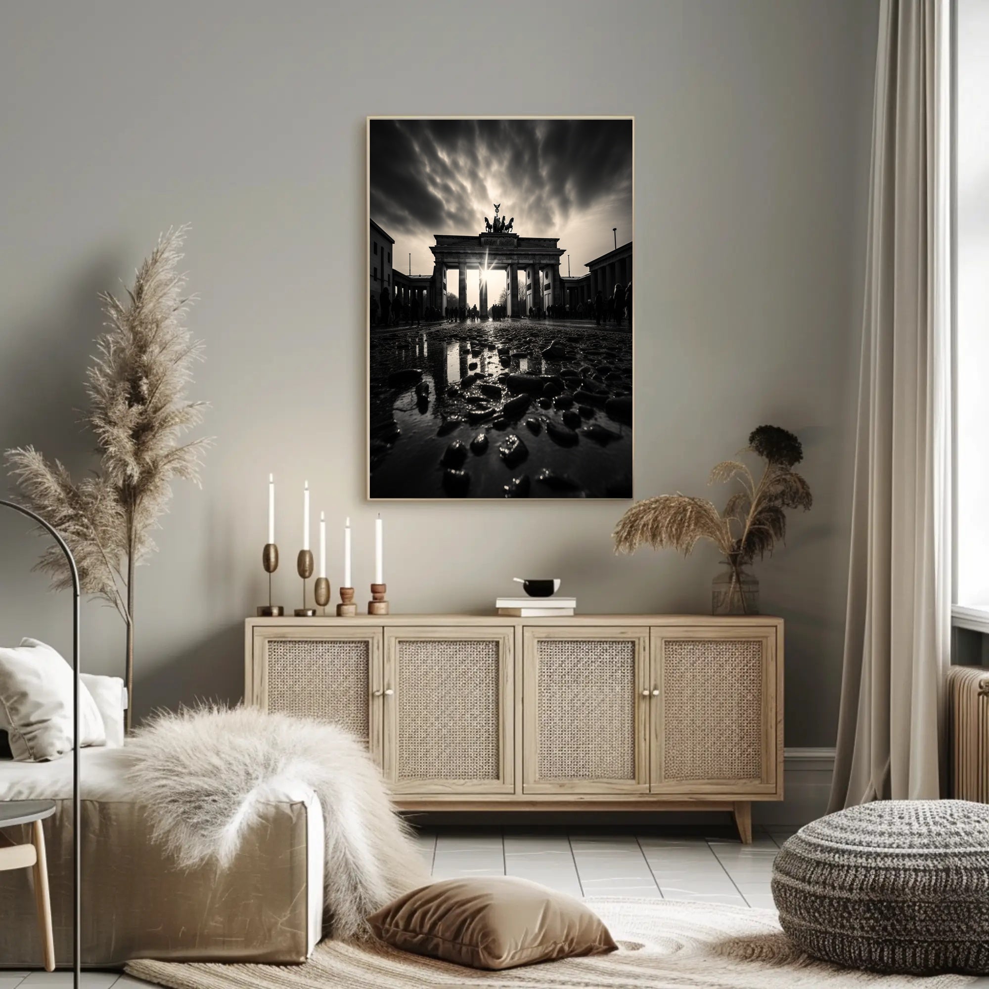 The Brandenburg Gate At Dusk Poster