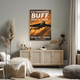 B-52 Stratofortress - BUFF Poster