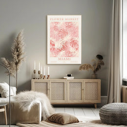 Flower Market Miami Poster