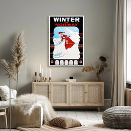 Winter in Norway Poster PosterGoat