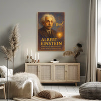 Albert Einstein Theory Of Relativity Poster