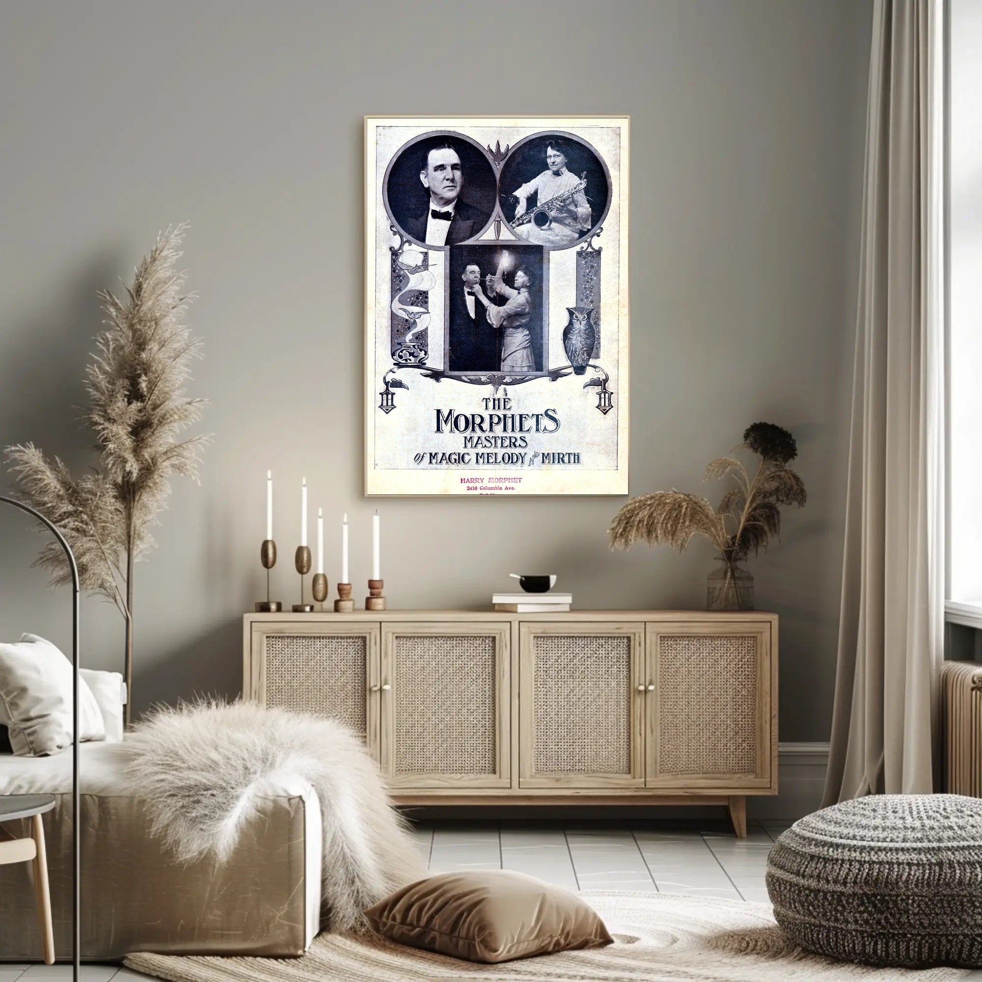 Vintage Magic and Melody Theatrical Poster - Cultural or Heritage Poster