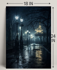 Enchanted Evening Stroll Poster