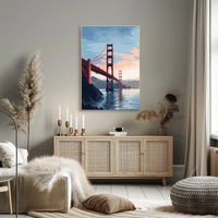 Golden Gate Bridge Timeless San Francisco Travel Poster