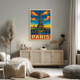 Paris Travel Poster