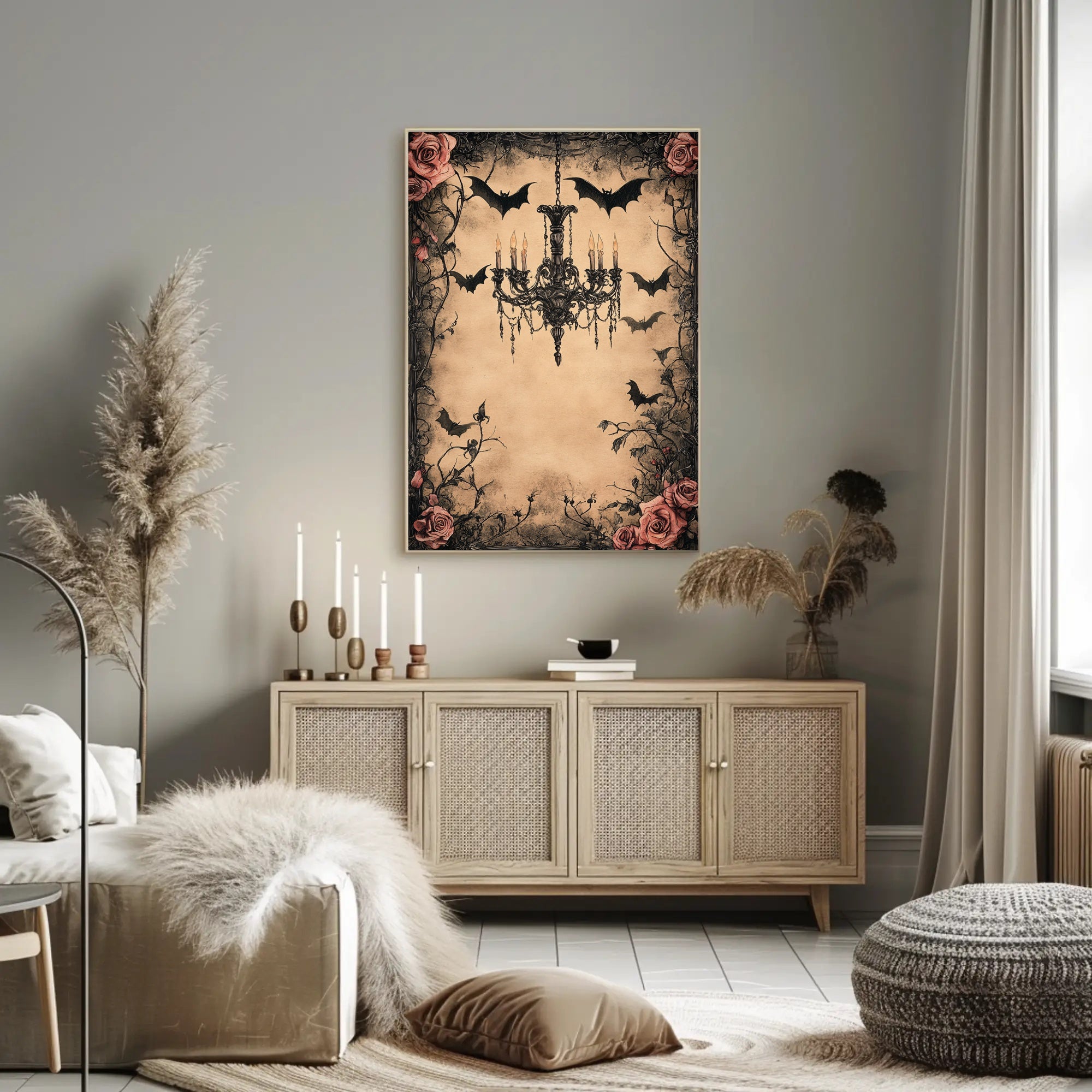 Gothic Elegance Poster