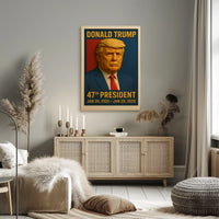 Donald Trump Embarking on Historic Path Poster