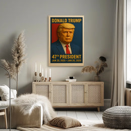 Donald Trump Embarking on Historic Path Poster