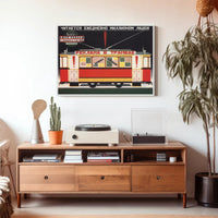 Advertising in Trams Poster