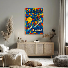 Physics In Motion Poster