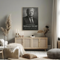 Donald Trump 47th President Scenic Poster