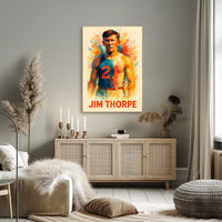 Jim Thorpe Athletic Legend Poster