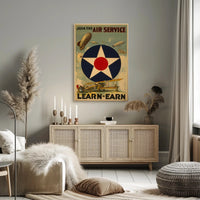 Join the Air Service Recruitment Poster PosterGoat