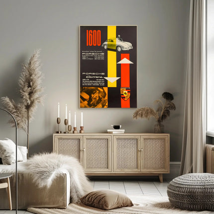 Introducing the New Porsche Models Poster