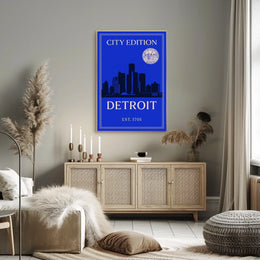 Detroit City Edition Poster