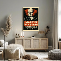 Martin Van Buren 8th President Poster