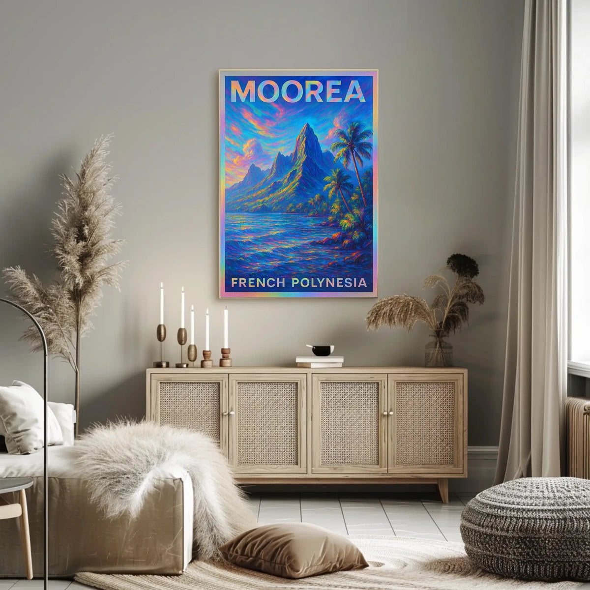 Moorea French Polynesia Poster