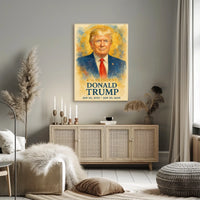 Trump 47th President Scenic Patriotic Wall Art Poster