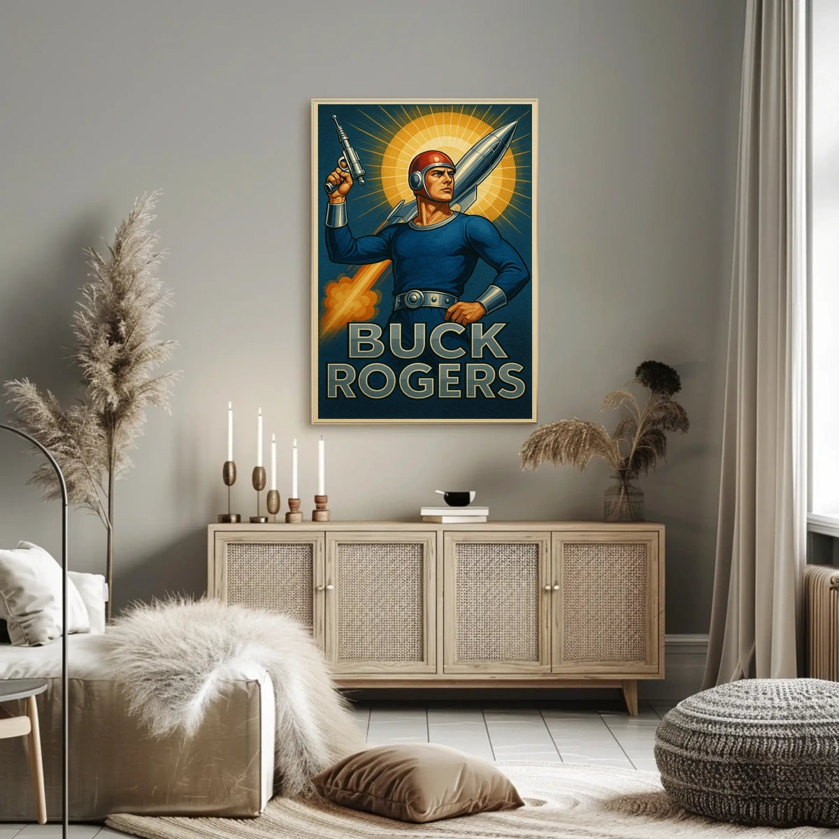 Buck Rogers Adventure Poster
