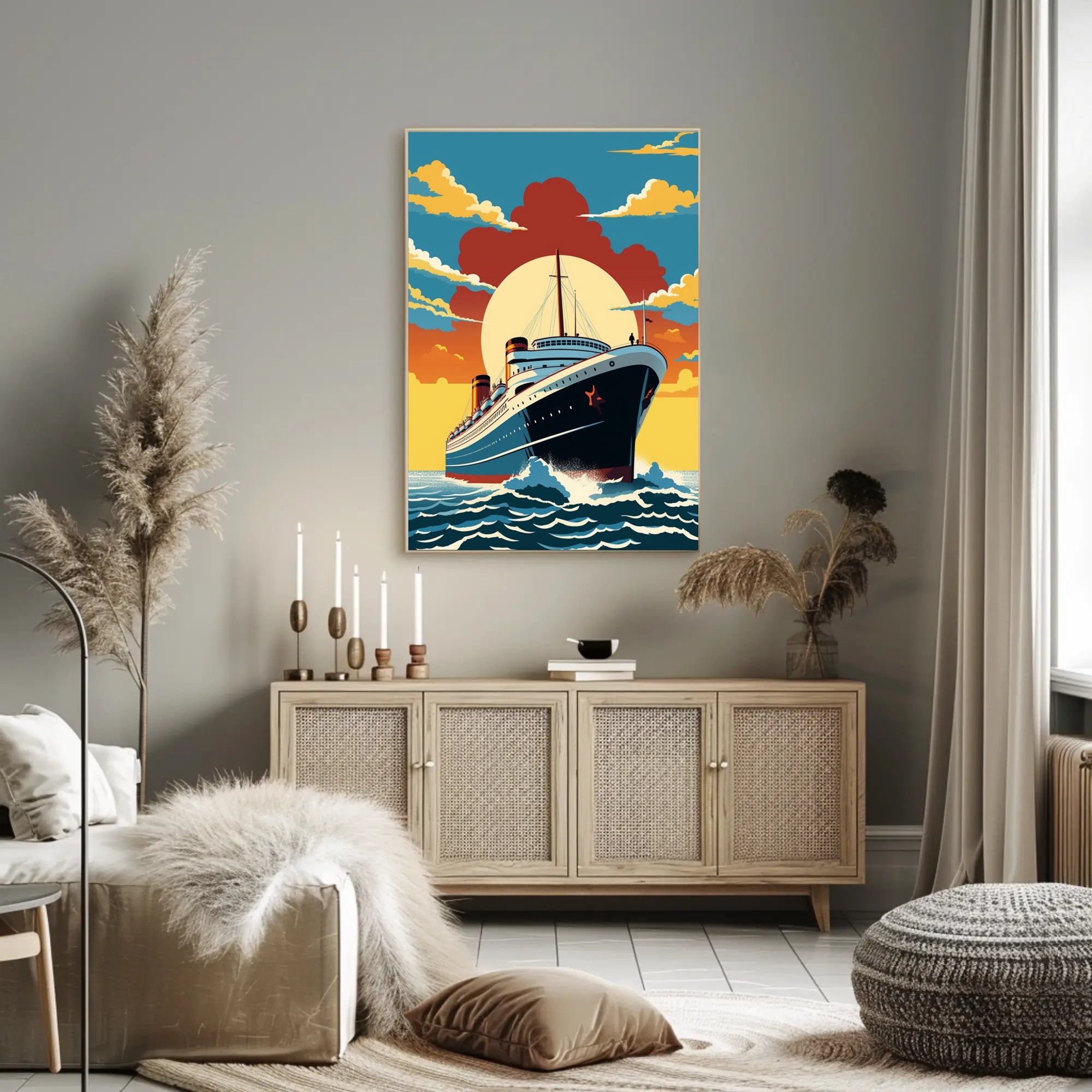 Voyage into the Sunset Poster