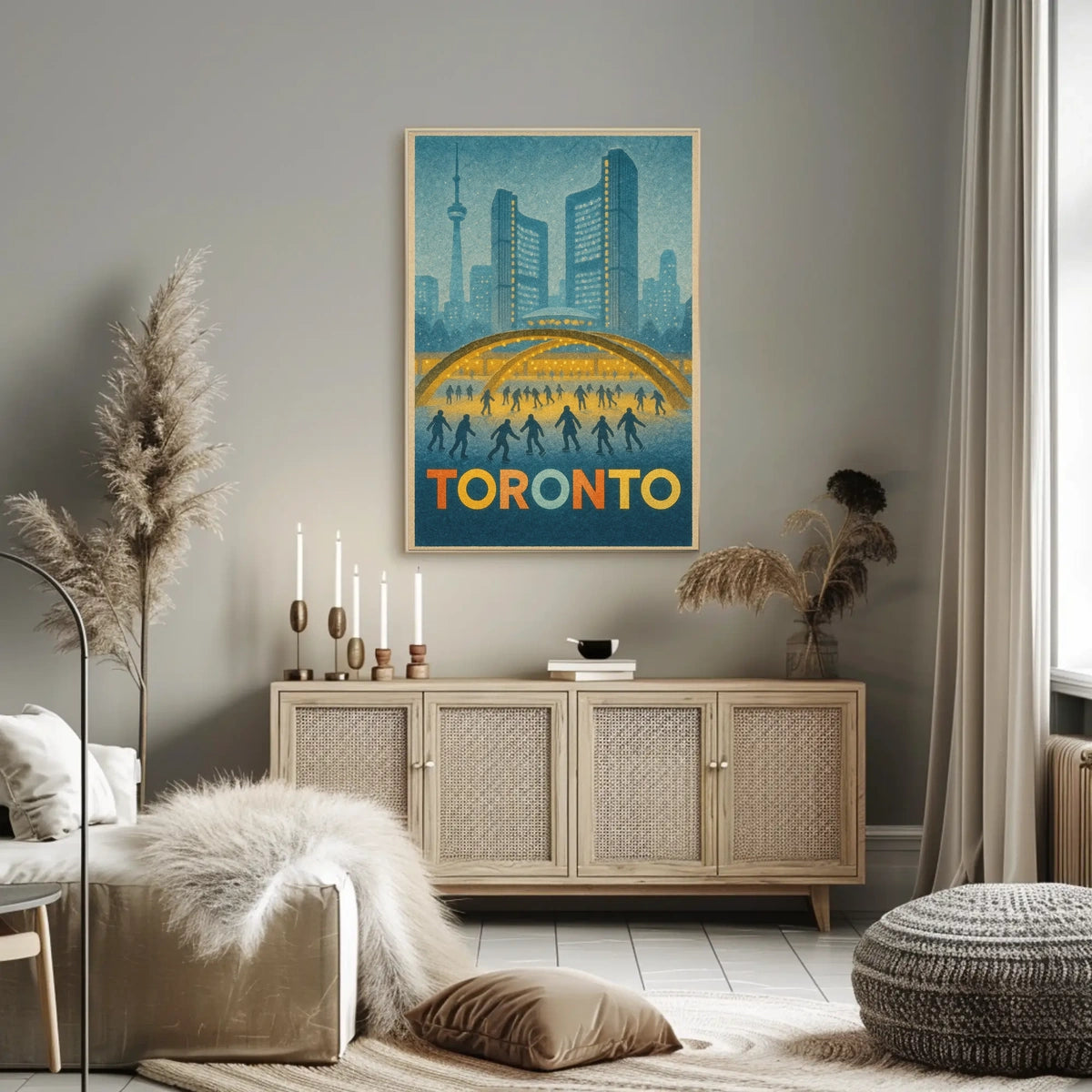 Toronto Skyline Poster